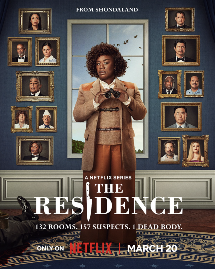 The Residence poster for the Netflix series